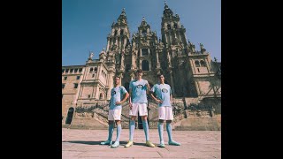 La camiseta más bonita de LaLiga peregrina a Santiago de Compostela  RC Celta [upl. by Kevyn720]