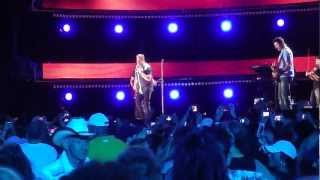 Rascal Flatts  What Hurts the Most Live CMA Fest 2012 [upl. by Alleda6]