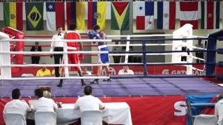 Box  Violento KO en los ODESUR 2014 [upl. by Chilson]