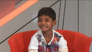 Lion Star Sunny Pawar on Playing Little Saroo [upl. by Lorak]