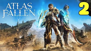 Impulso aéreo Castrum VII Nueva armadura y mejoras  Atlas Fallen  DLC 2 Gameplay Español [upl. by Azer]