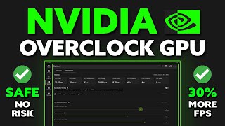 Nvidias NEW Overclock Setting  Huge FPS Boost 100 Safe [upl. by Katsuyama346]