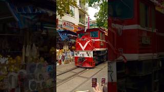 Hanoi train vietnamtravel travel hanoistreet hanoi hanoitrainstreet train [upl. by Vod]