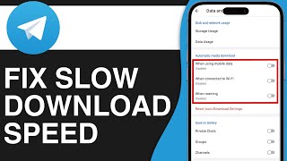 How to Fix Slow Download Speed on Telegram 2024 [upl. by Llenart325]