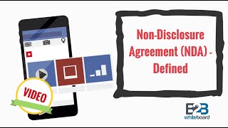 NonDisclosure Agreement NDA  Defined [upl. by Sauer980]