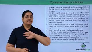 Class 12th – Consumer Responsibilities  Business Studies  Tutorials Point [upl. by Orion943]