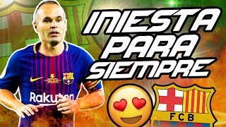 ¿Renueva INIESTA  ESTE es el RIVAL del BARCELONA en la COPA DEL REY [upl. by Ellerred]