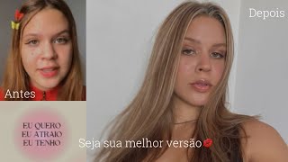 Como ter um GLOW UP usando a LEI DA ATRAÇÃO ✨  técnicas e meus resultados [upl. by Atinit]