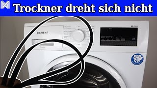 Trockner dreht sich nicht  SIEMENS IQ300 Trockner Riemen wechseln [upl. by Ameekahs]