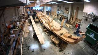 Bronze Age Boat Build Falmouth Episode 7 [upl. by Hcnarb]