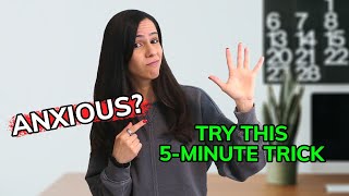 5Minute Trick to Calm Anxious Thoughts [upl. by Zane]