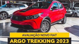 AVALIAÇÃO NOVO FIAT ARGO 2023 TREKKING  O QUE MUDA [upl. by Iuqcaj]