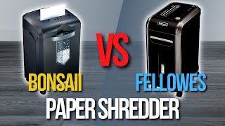 🖥️Fellowes VS bonsaii  Which Paper Shredder is the Best [upl. by Sauder988]