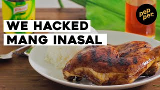 Mang Inasal Chicken Inasal Recipe How to Make Filipino Chicken Barbecue  Food Hack • Pepperph [upl. by Amalita]