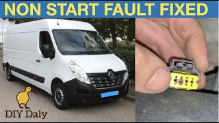 Renault Master  Vauxhall Movano not starting fault Fixed [upl. by Liahcim380]