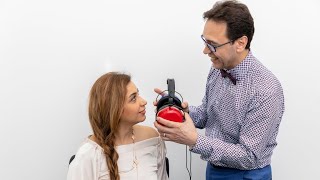 Ear and Hearing Test at Ear and Hearing Australia Audiologists Melbourne [upl. by Merci]