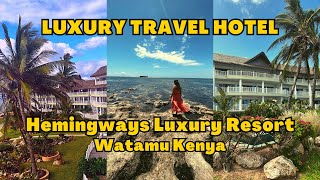 Hemingways Watamu Luxury Resort in Watamu Kenya  48 hours in Hemingways Resort [upl. by Derrick290]