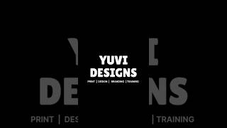 YUVI DESIGNS Print Design Branding Training shorts printing printinghouse printingservice [upl. by Web]