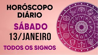 HORÓSCOPO DO DIA  Sábado DIA 130124  PREVISÕES PARA TODOS OS SIGNOS [upl. by Namas]