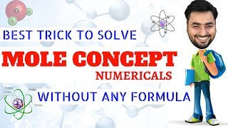 NUMERICAL BASED ON MOLE CONCEPT [upl. by Lowry]