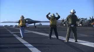 X47B Northrop Grumman KILLER UAV Drone United States Navy [upl. by Macy]