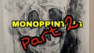 MONOPRINTING  PART 2  advanced monoprinting  theartproject chad brown [upl. by Einaled]