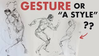 Gesture Drawing versus quotA Stylequot [upl. by Yatnahc]