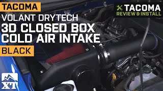 Tacoma Volant DryTech 3D Closed Box Cold Air Intake 20162019 35L Review amp Install [upl. by Aik]