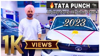 Tata punch adventure rythm pack 2023 🔥 I Full vlog by Sukh4ever [upl. by Kind]