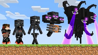 Minecraft But I Become a Giant Wither Storm [upl. by Cordelia]