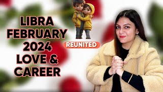 LIBRA ♎️ तुला राशि FEBRUARY 2024 LOVE amp CAREER MONTHLY HOROSCOPE ❤️ [upl. by Nesilla]