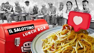 Lunch Box  S01 E04  spaghettiagliooliopeperoncinoealici springrolls spicymeatballs [upl. by Nywrad]