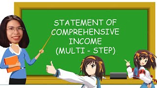 Statement of Comprehensive Income  Multi Step [upl. by Nibla167]