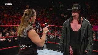 Undertaker and Shawn Michaels talk about their match at [upl. by Lukasz]