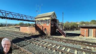 Wodonga Victoria and Albury NSW Australia Rail Stations 21st may 2024 [upl. by Yanarp]