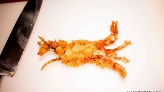 How to make tempura softshell crab [upl. by Lukasz]