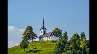 Zvonovi podružnične cerkve Svetega Jakoba na Brezovici [upl. by Atekram]