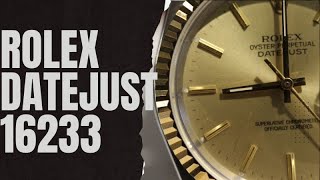 Classic Two Tone 16233 Rolex Datejust [upl. by Neale815]