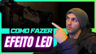 Como Fazer o Efeito LED OnOff na Skin de CS2  Tutorial Completo 🚨 [upl. by Reinaldos281]