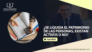 💸DEUDAS Liquidación patrimonial del no comerciante con ausencia de bienes deudas abogados [upl. by Dagmar]