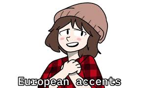 EUROPEAN ACCENTS ARE SO HOT [upl. by Eisele752]