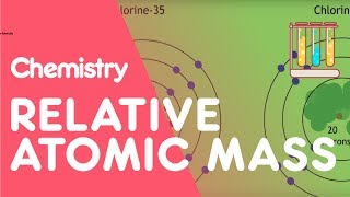 How To Calculate Relative Atomic Mass  Chemical Calculations  Chemistry  FuseSchool [upl. by Meijer948]