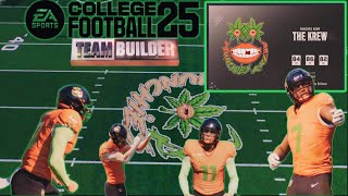 College Football 25 Dynasty Rebuild  Rebuilding a 1Star Team with Team Builder [upl. by Omik]