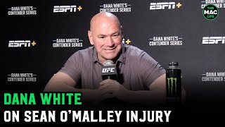 Dana White on Sean O’Malley’s injury “How would doctors test for a labrum You can’t” [upl. by Mose]