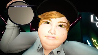 Fat Vanessa Jumpscares Gregory  Five Nights at Freddys Security Breach [upl. by Hoxsie41]