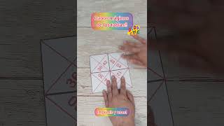 Aprendemos las tablas de multiplicar con estos comecocos [upl. by Welford]