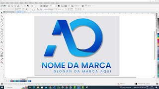 quotComo Criar um Logotipo Profissional no CorelDraw – Passo a Passo Fácil e Rápido [upl. by Drol]