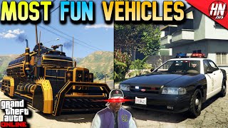 Top 10 Most Fun Vehicles In GTA Online [upl. by Rosita74]