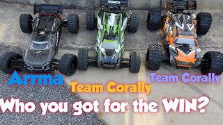 Team Corally Muraco vs Kronos XTR vs Arrma Talion EXB  WHO YOU GOT [upl. by Materse389]