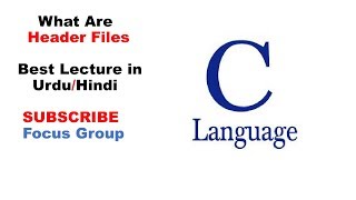 What are Header Files  Uses Of Header Files  Lecture in UrduHindi [upl. by Macnamara]